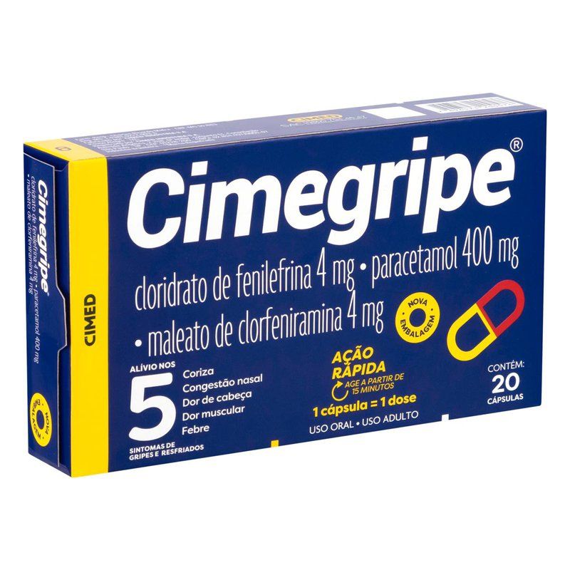 CIMEGRIP 20CAPS