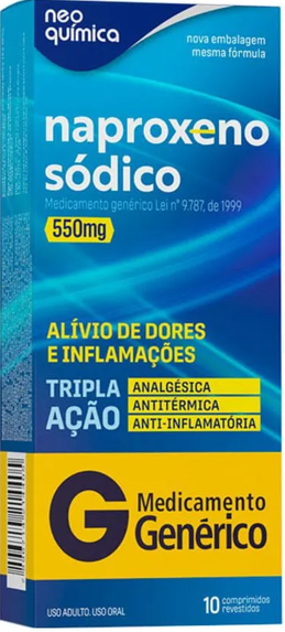 NAPROXENO 550MG 10CPR