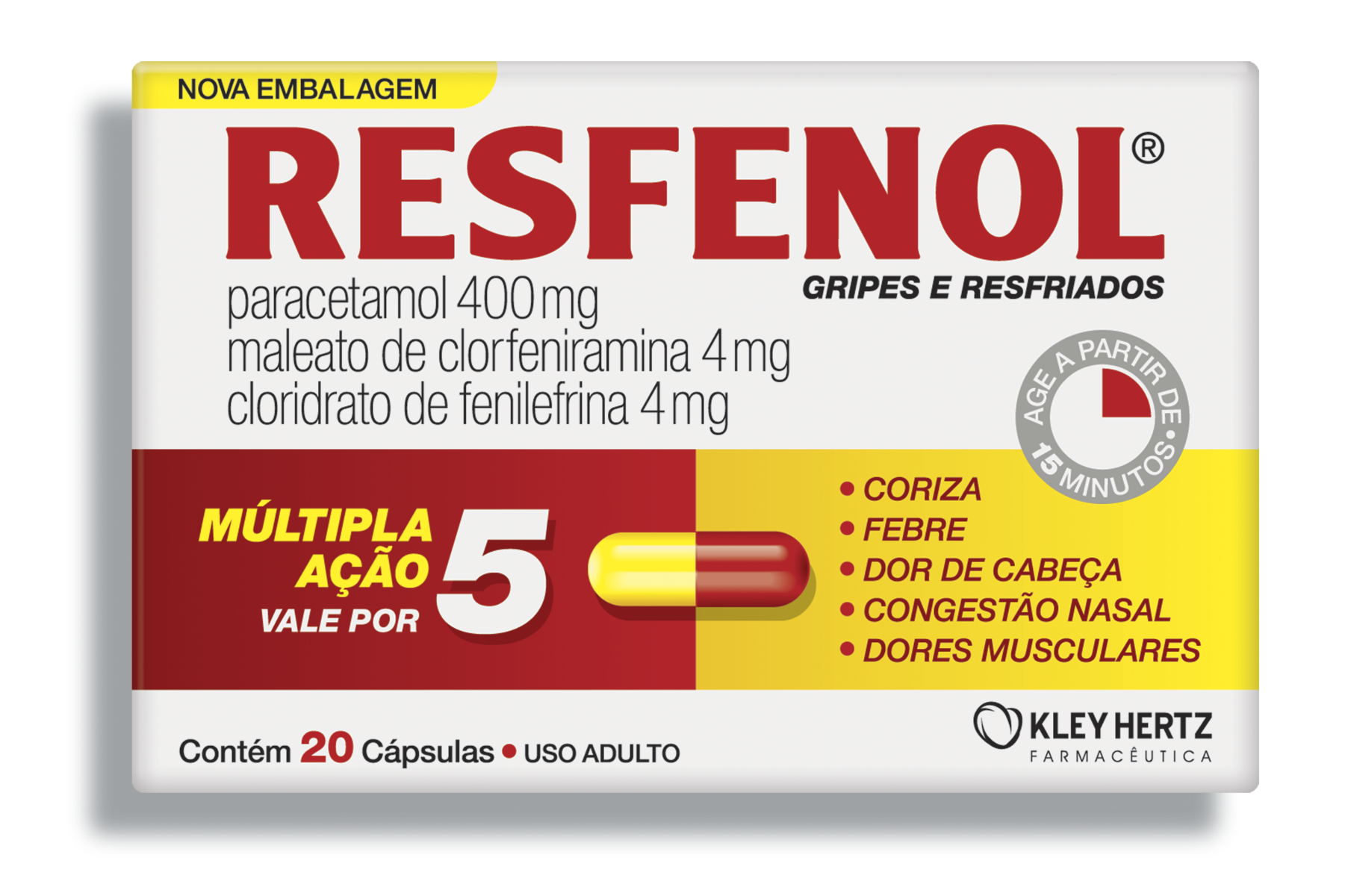RESFENOL 20CAPS